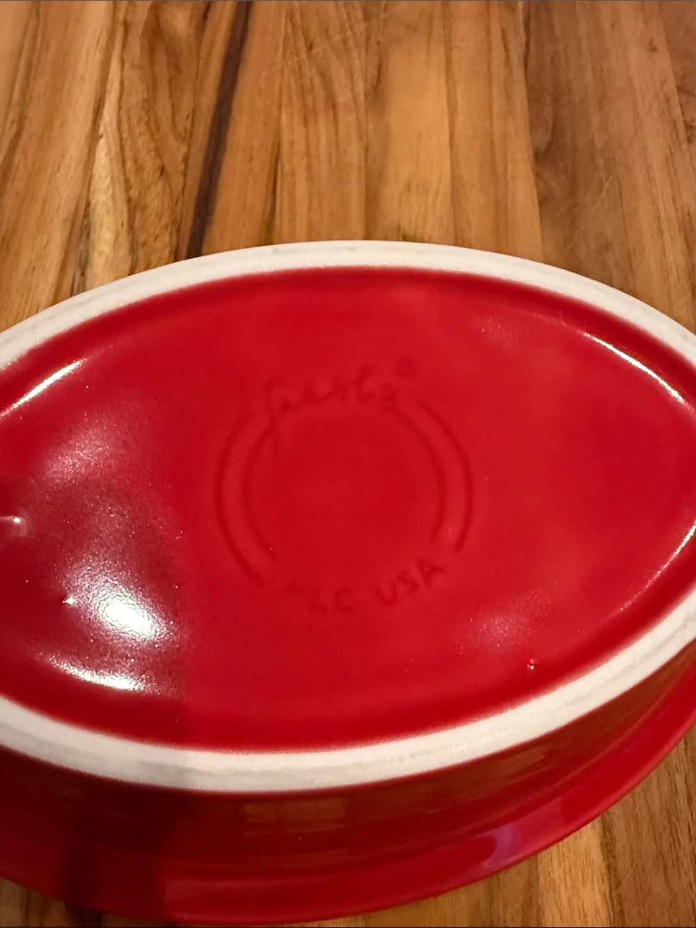 Fiestaware glazed ceramic